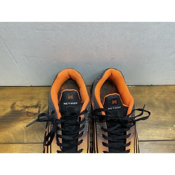 Nike Shox R4 Neymar Shoes Sneakers Black Orange Gym BV1111-100 Mens Size 9.5 main image 9